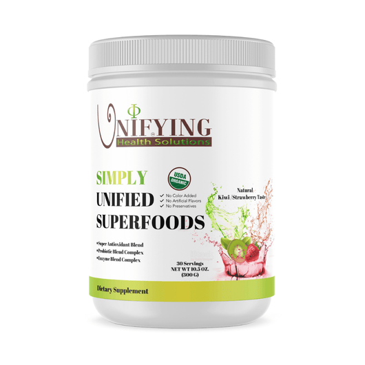 Greens | Natural Kiwi - Strawberry | Unified Super Foods - Unifying Health Solutions